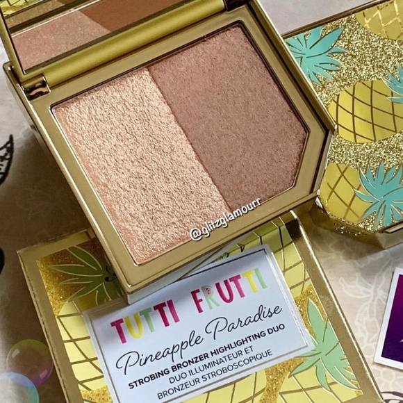 🍍Too Faced Tutti Frutti Pineapple Paradise Strobing Bronzer Highlighting Duo✨ - Picture 1 of 2